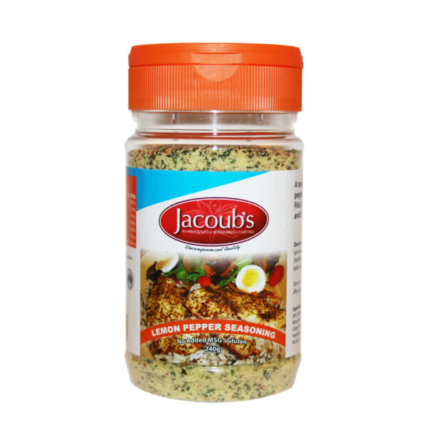 Jacoubs Lemon Pepper 240g